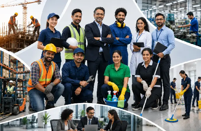 Manpower staffing support
